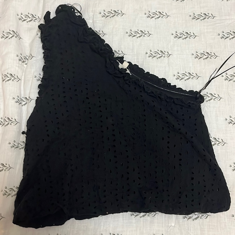 boutique one shoulder top